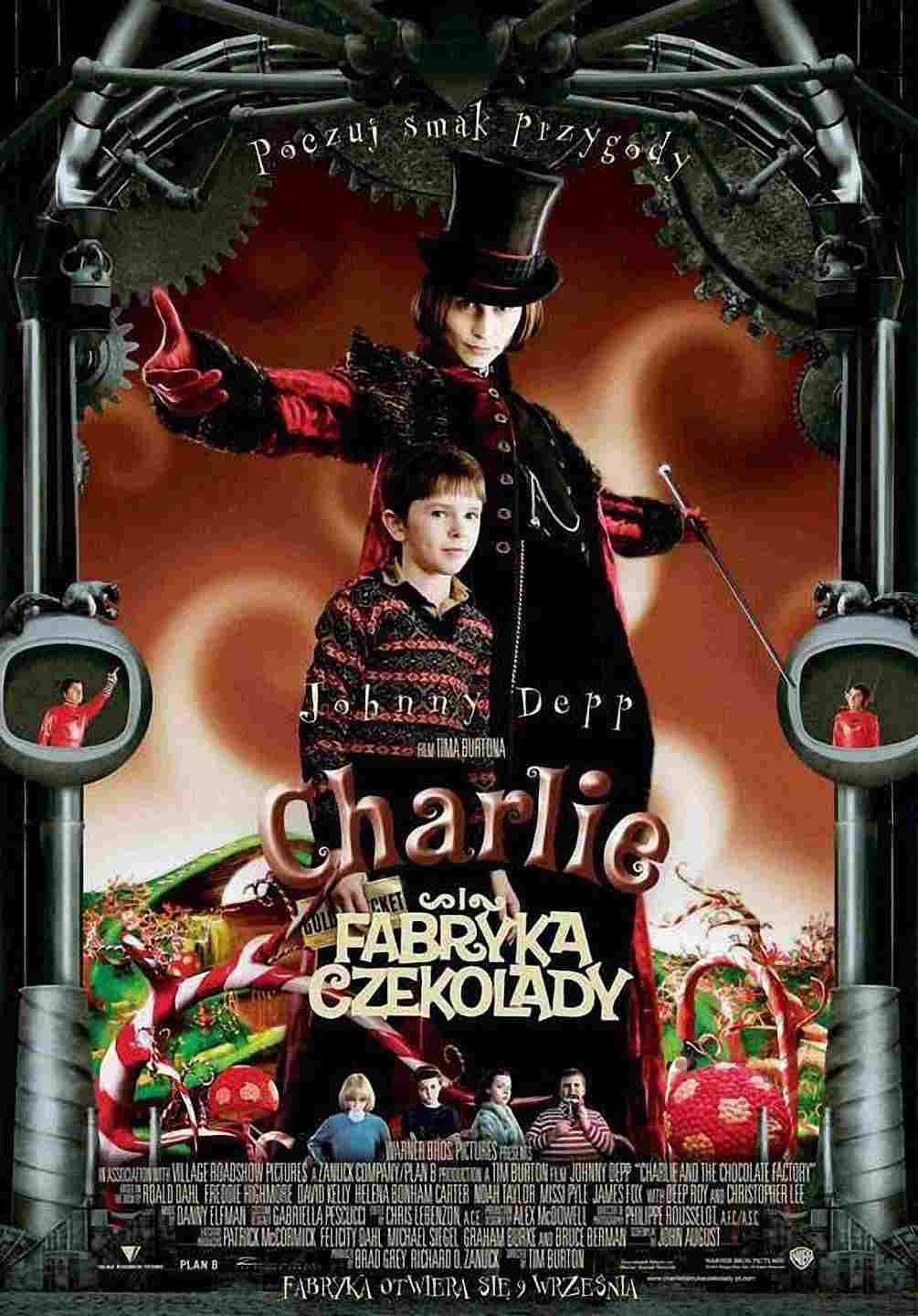  Charlie i fabryka czekolady 