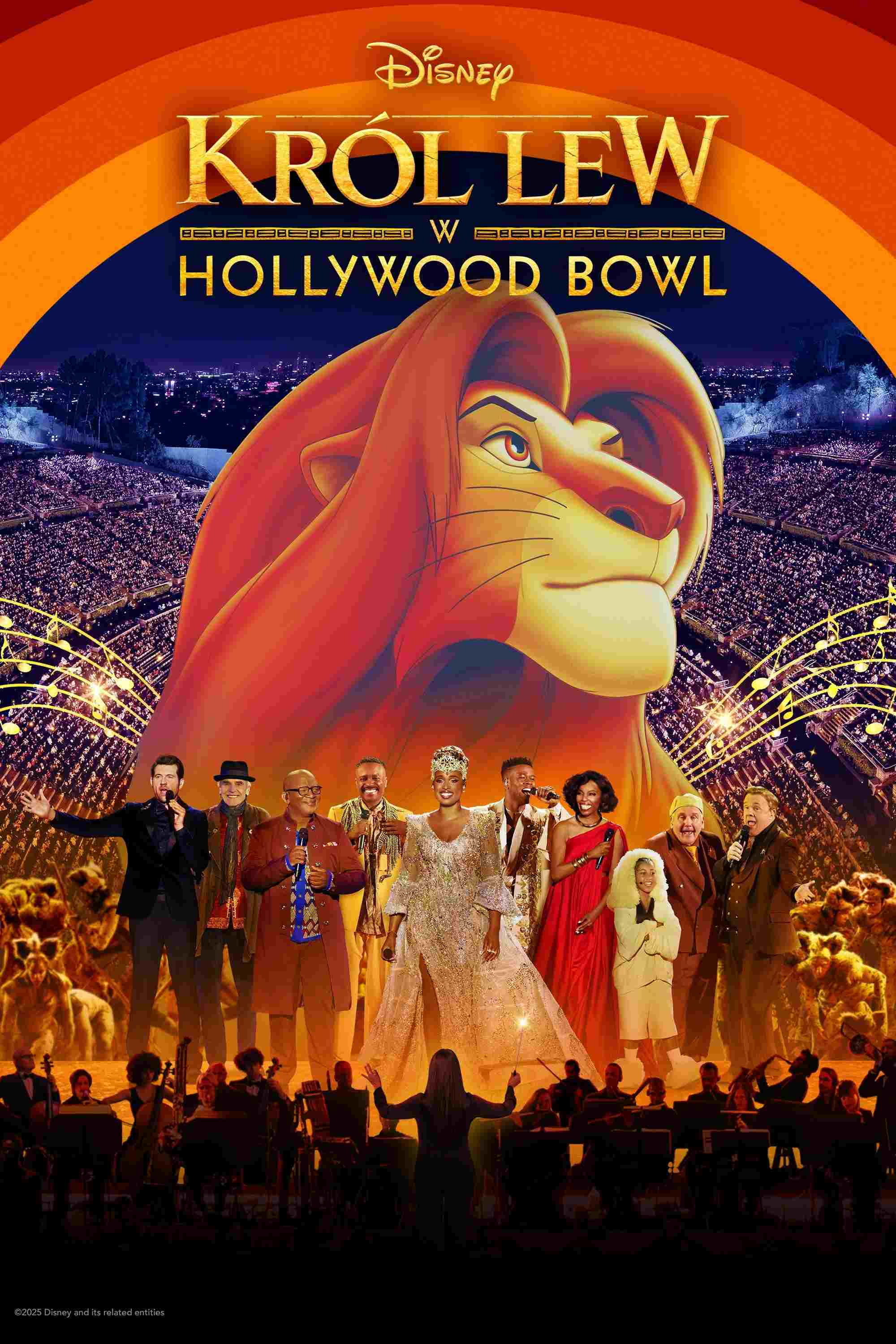  Król Lew w Hollywood Bowl 