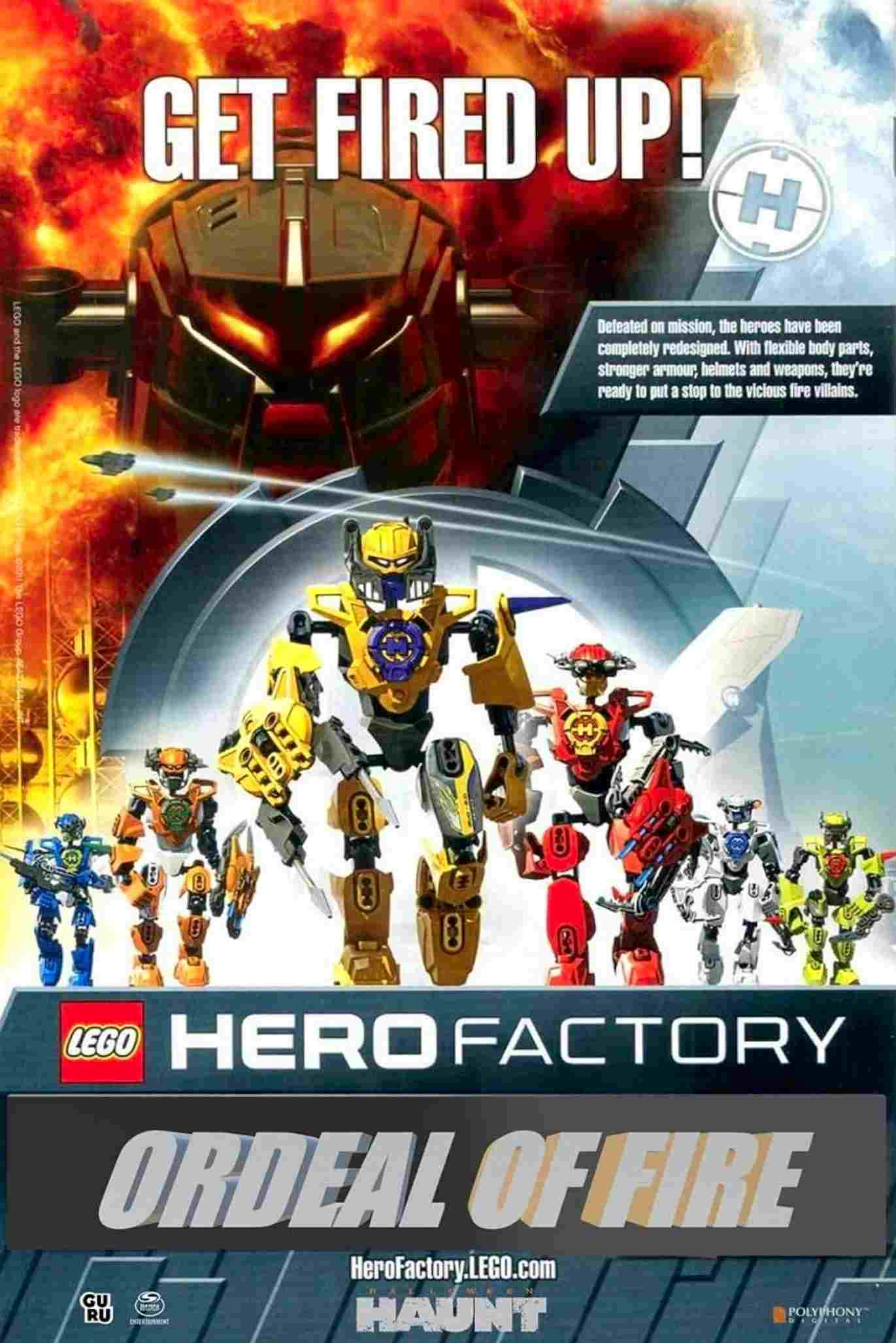  LEGO Hero Factory: Ordeal of Fire 