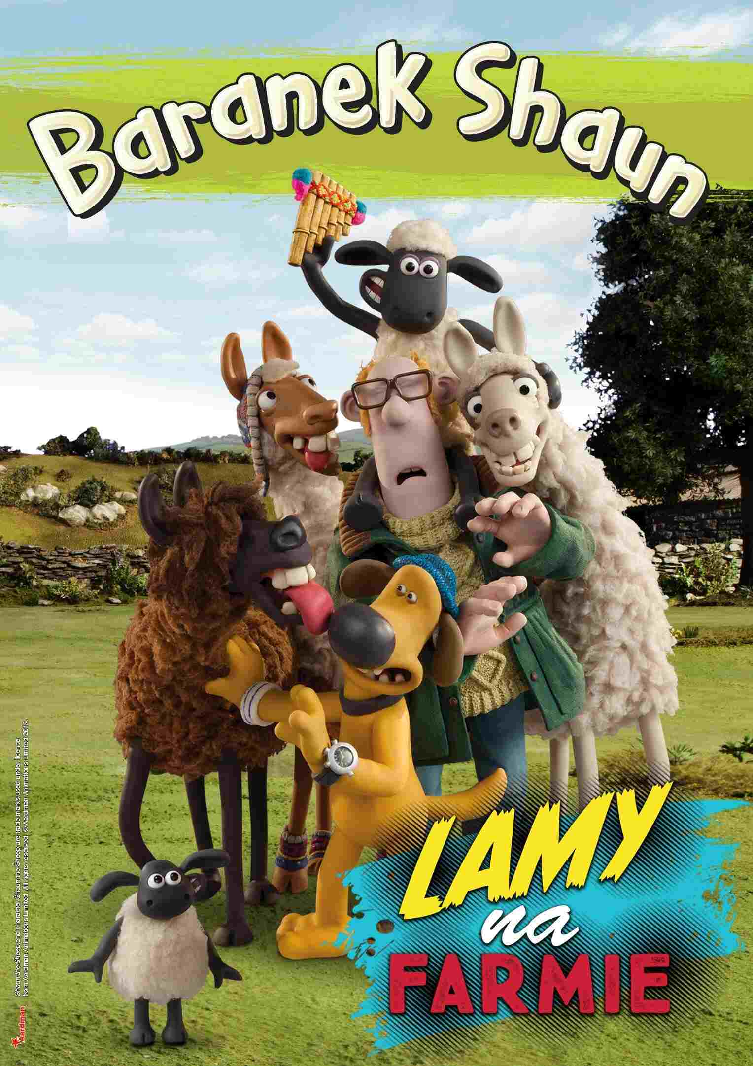  Baranek Shaun: Lamy na farmie 