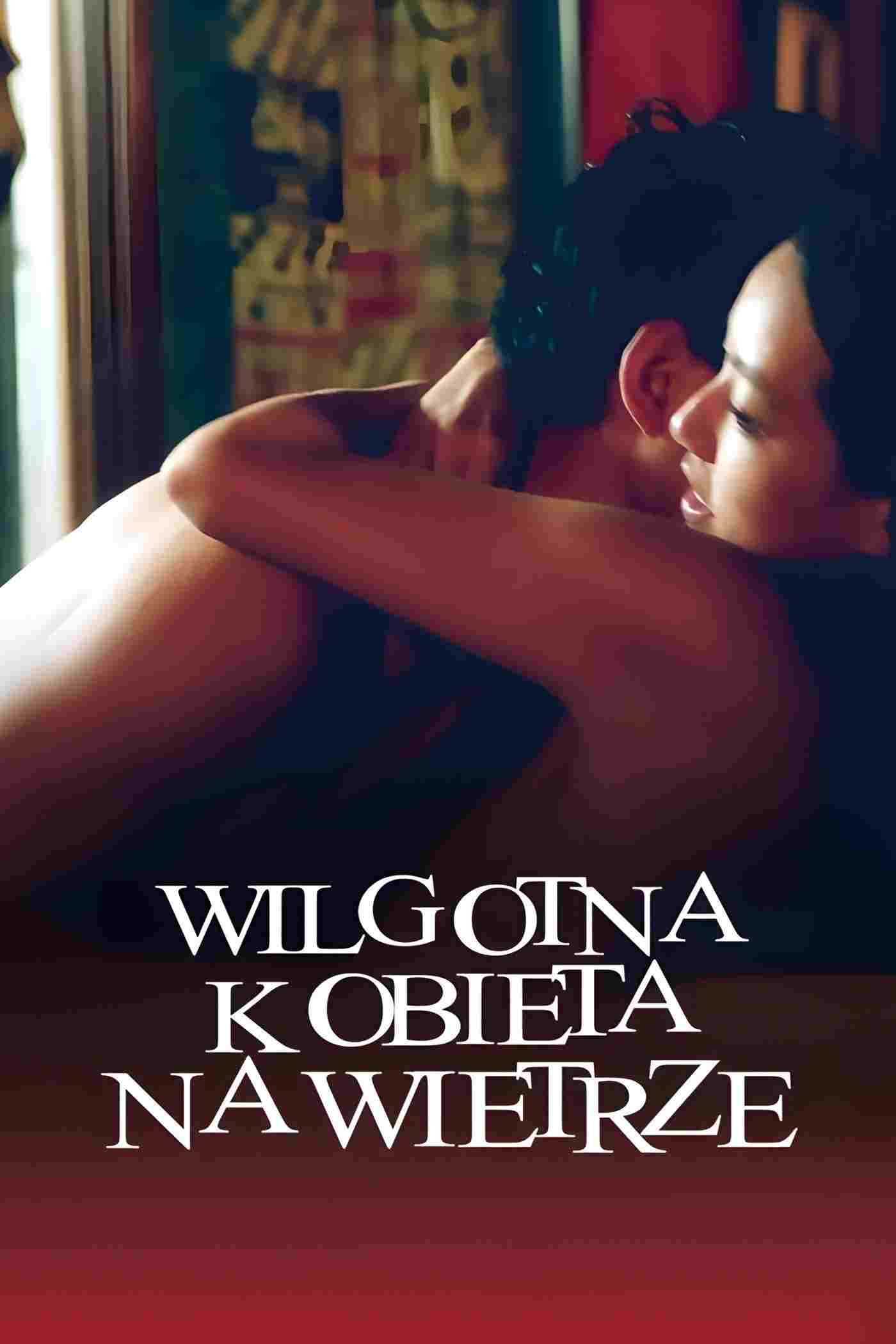  Wilgotna kobieta na wietrze 