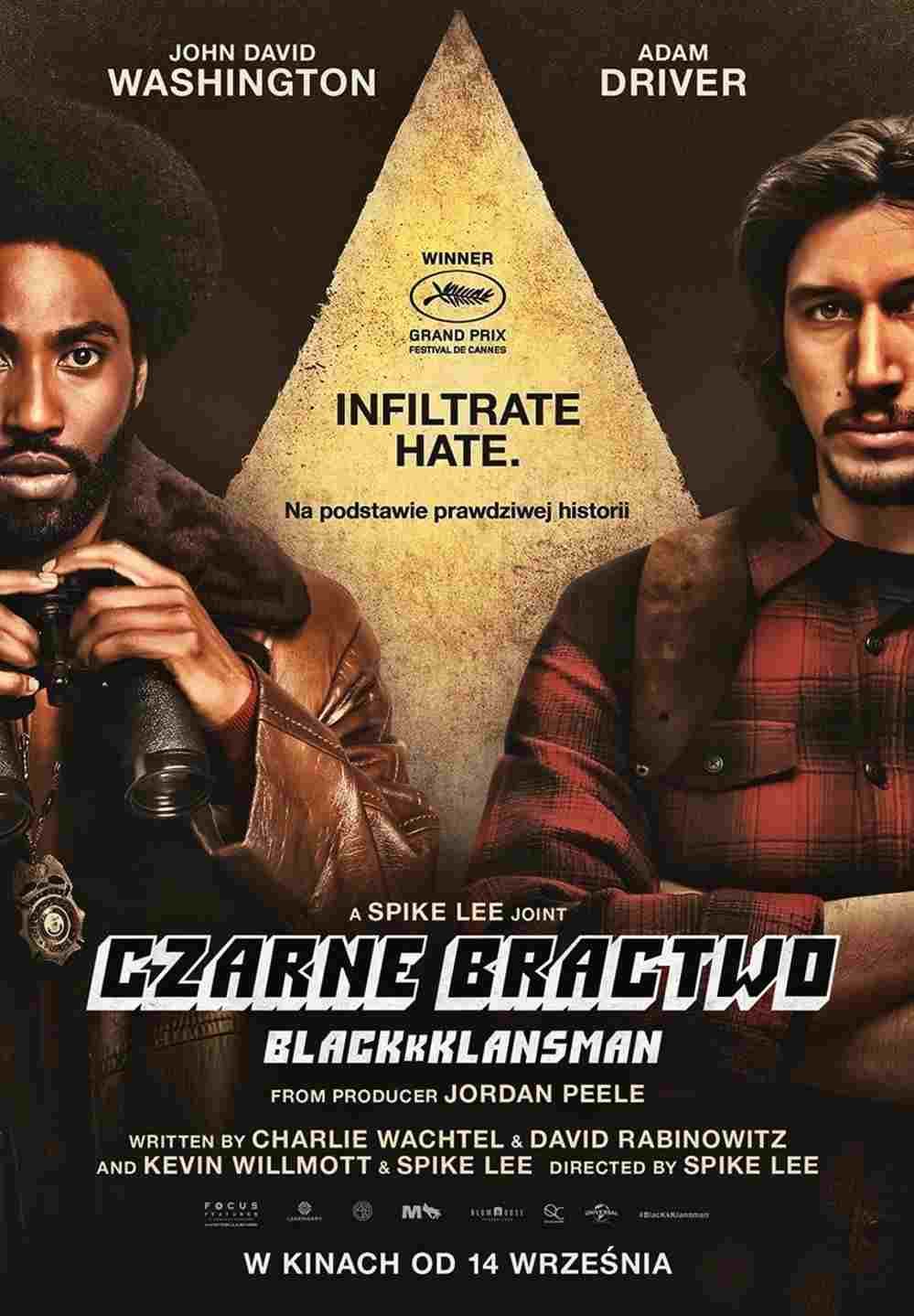  Czarne Bractwo. BlacKkKlansman 