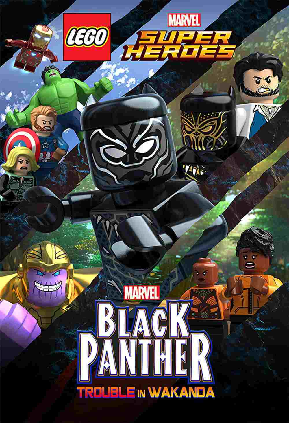  LEGO® Marvel Super Bohaterowie: Czarna Pantera: Wakanda ma kłopoty 
