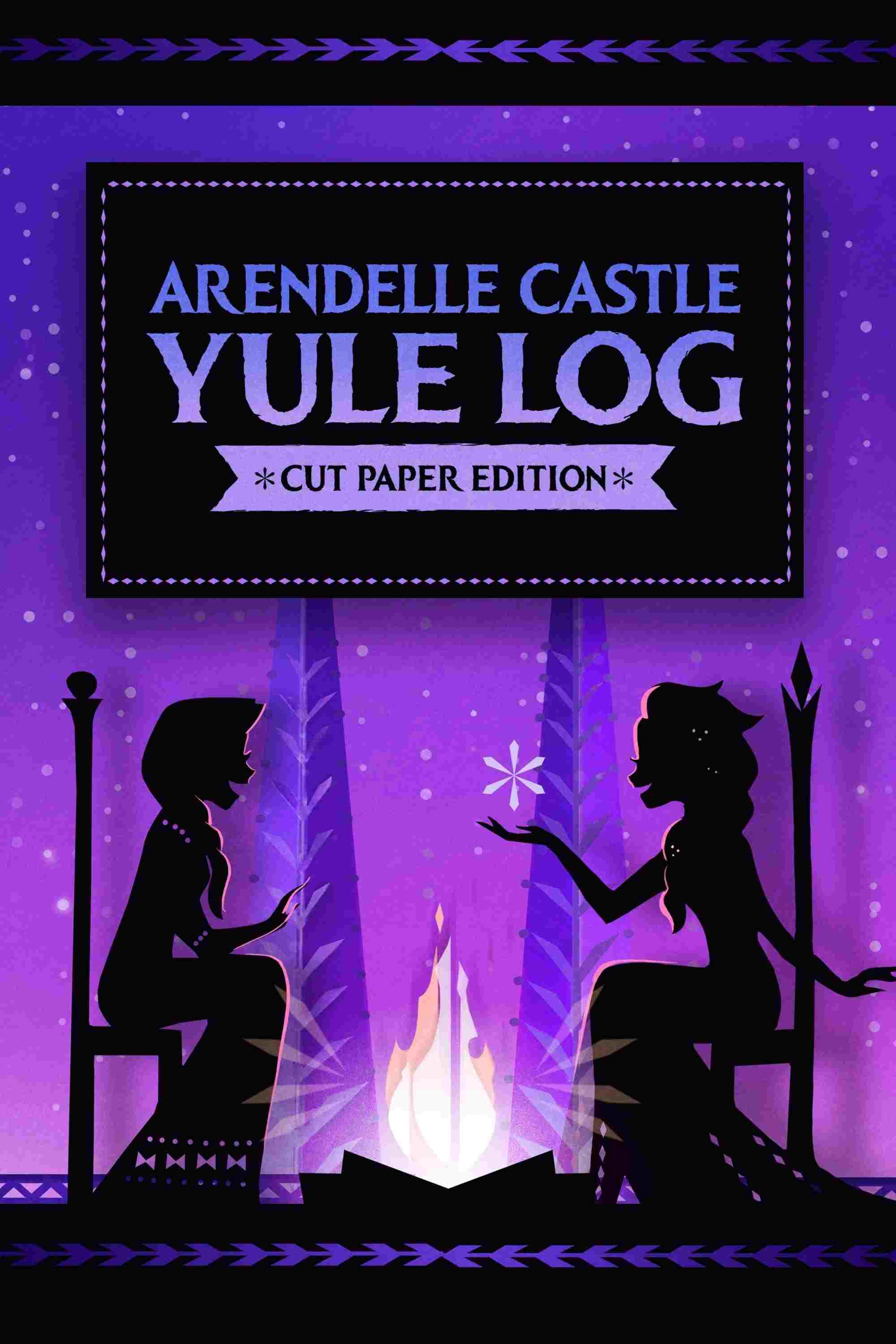  Arendelle Castle Yule Log: Cut Paper Edition 