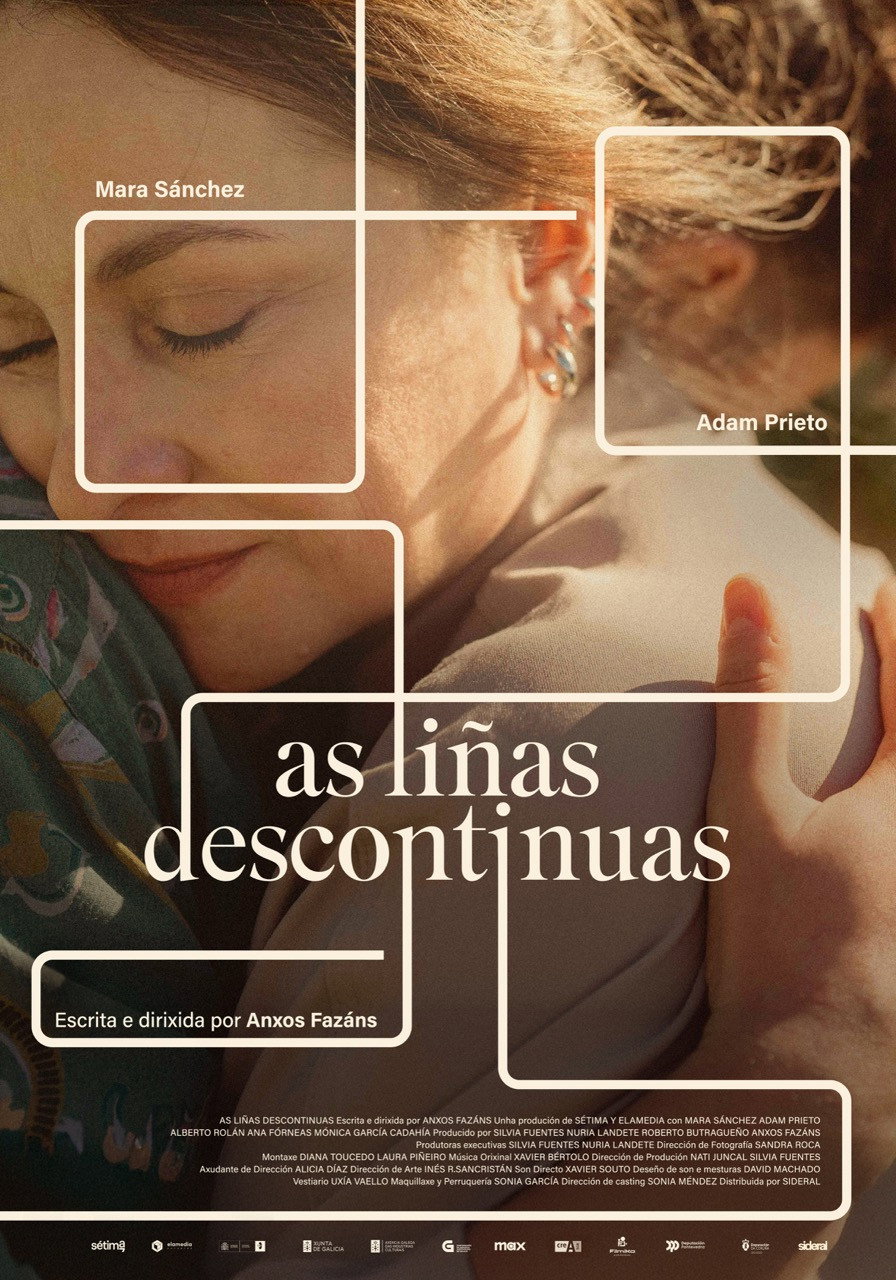  As liñas descontínuas 